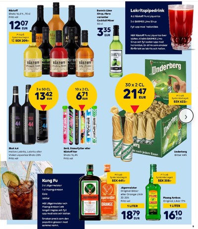 Scandlines Border Shop reklamblad i vecka 36 sida 9