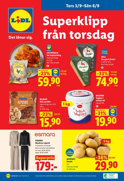 Lidl reklamblad i vecka 36 sida 28