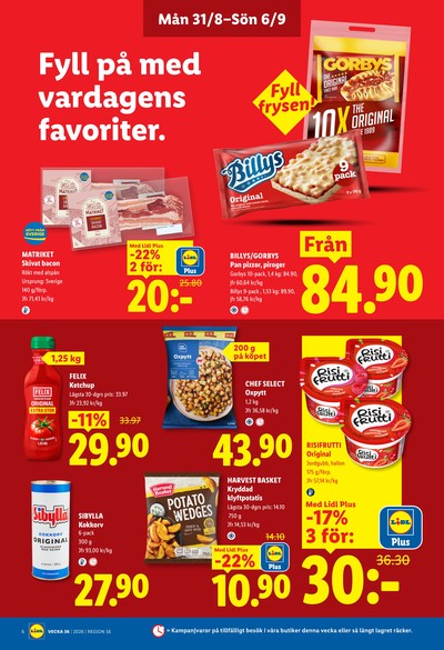Lidl reklamblad i vecka 36 sida 6