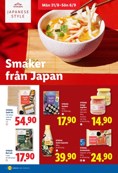 Lidl reklamblad i vecka 36 sida 8