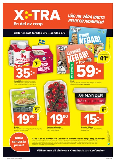 X:-tra reklamblad i vecka 36 sida 8