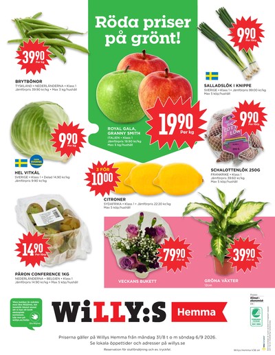 WILLY:S hemma reklamblad i vecka 36 sida 4