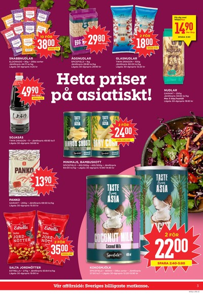 WILLY:S reklamblad i vecka 36 sida 3