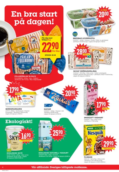 WILLY:S reklamblad i vecka 36 sida 4