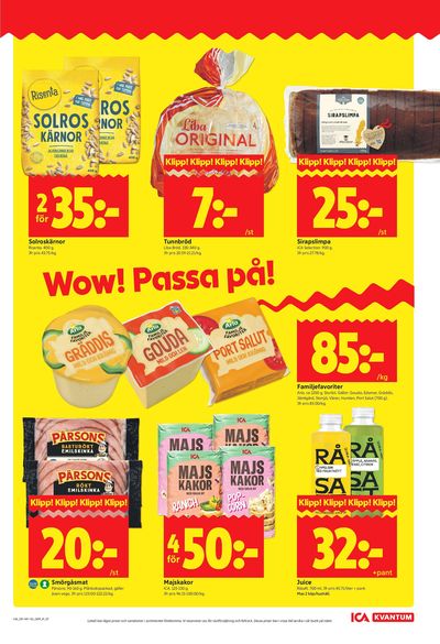 ICA Kvantum reklamblad i vecka 36 sida 7