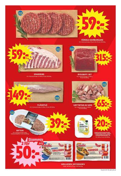 ICA Maxi reklamblad i vecka 36 sida 2