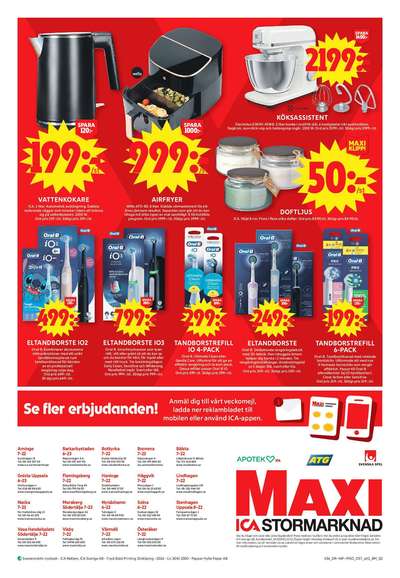 ICA Maxi reklamblad i vecka 36 sida 14
