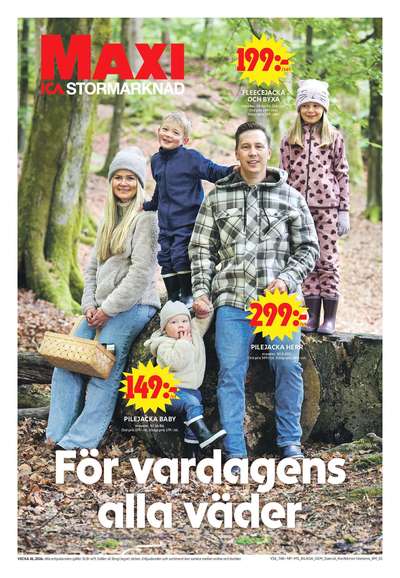 ICA Maxi reklamblad i vecka 36 sida 15