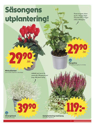 ICA Nära reklamblad i vecka 36 sida 9