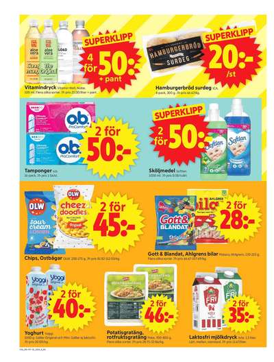 ICA Supermarket reklamblad i vecka 36 sida 8