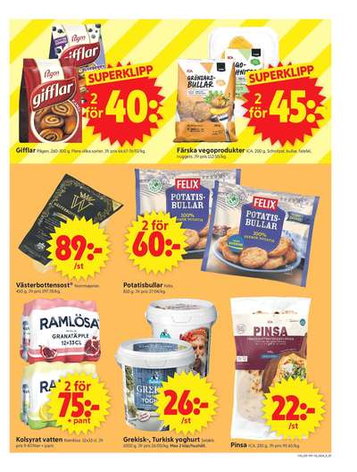 ICA Supermarket reklamblad i vecka 36 sida 9