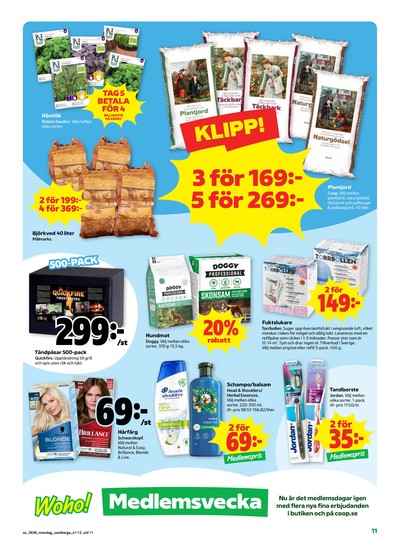 Stora Coop reklamblad i vecka 36 sida 11