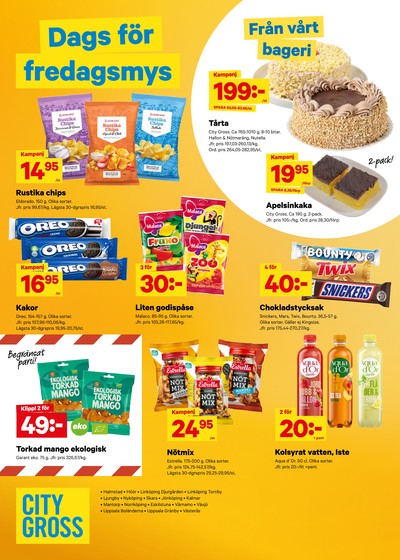City Gross reklamblad i vecka 36 sida 14
