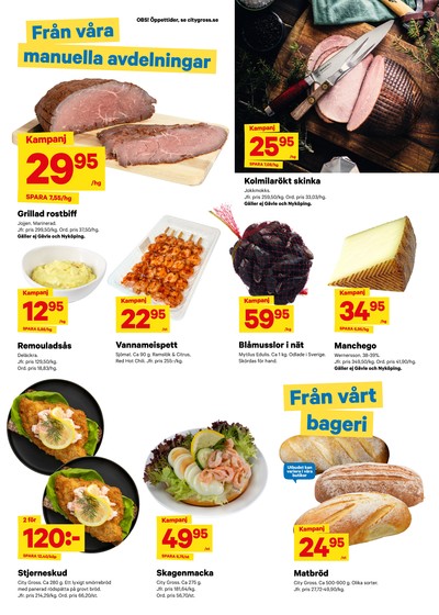 City Gross reklamblad i vecka 36 sida 9