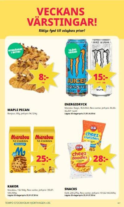 Tempo reklamblad i vecka 36 sida 4