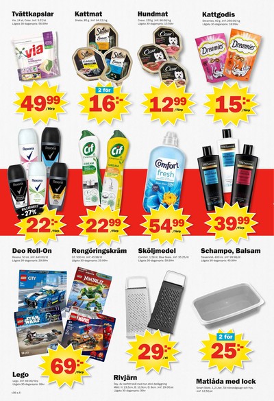 Pekås reklamblad i vecka 36 sida 6