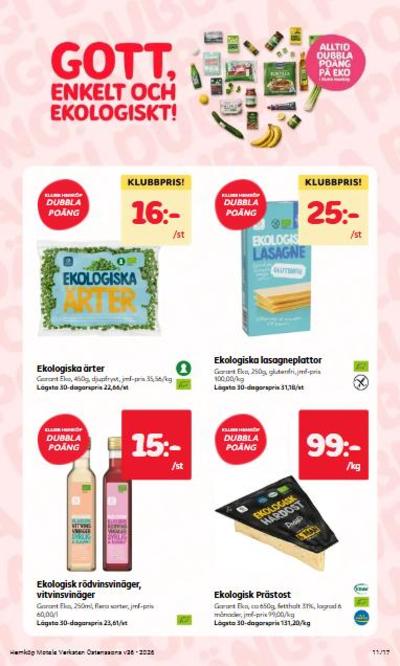 Östenssons reklamblad i vecka 36 sida 11