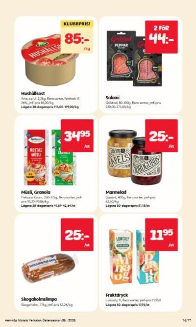Östenssons reklamblad i vecka 36 sida 14