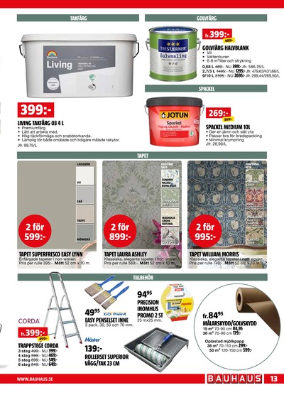 Bauhaus reklamblad i vecka 36 sida 13