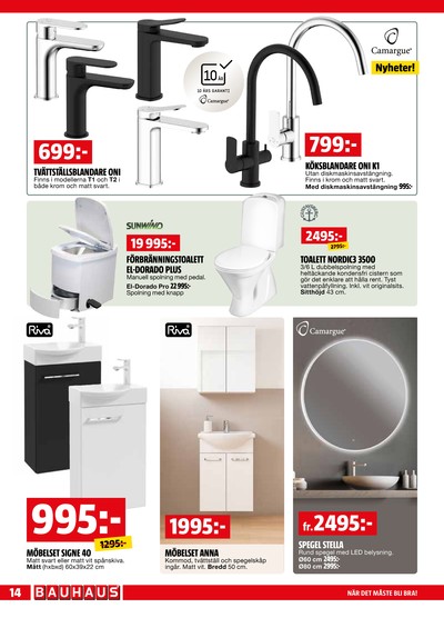 Bauhaus reklamblad i vecka 36 sida 14