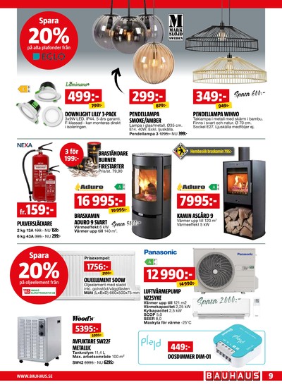Bauhaus reklamblad i vecka 36 sida 9