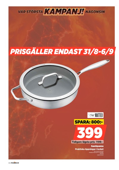 Power reklamblad i vecka 36 sida 30