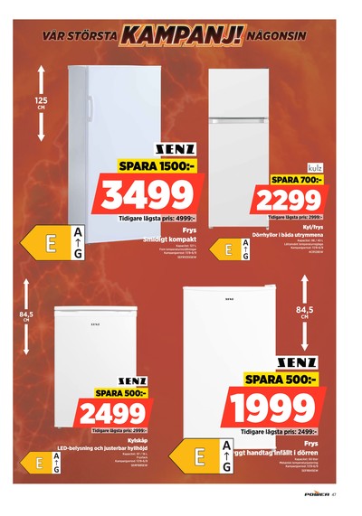 Power reklamblad i vecka 36 sida 47