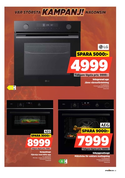 Power reklamblad i vecka 36 sida 49