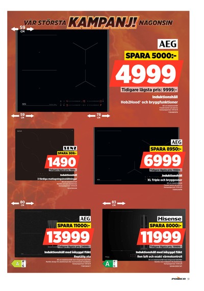 Power reklamblad i vecka 36 sida 51