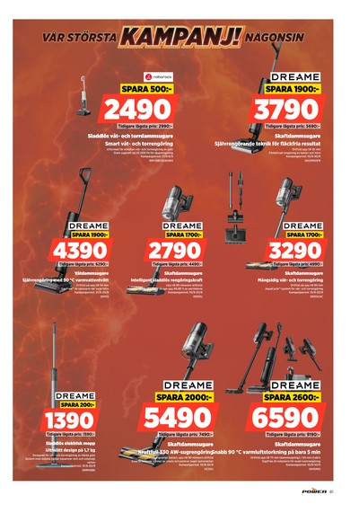 Power reklamblad i vecka 36 sida 61