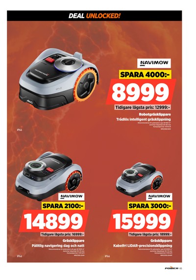 Power reklamblad i vecka 36 sida 65