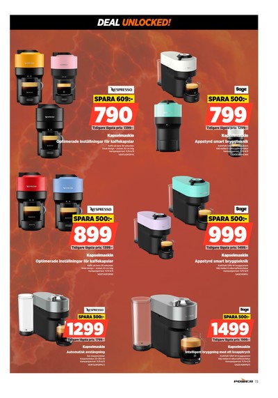 Power reklamblad i vecka 36 sida 73