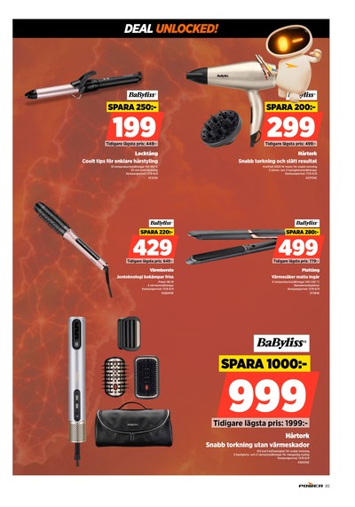 Power reklamblad i vecka 36 sida 85
