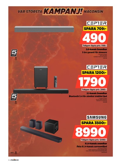 Power reklamblad i vecka 36 sida 10