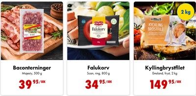 Nordby Supermarket reklamblad i vecka 36 sida 1