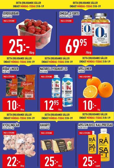 MatDax reklamblad i vecka 36 sida 2