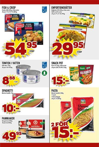 MatDax reklamblad i vecka 36 sida 22