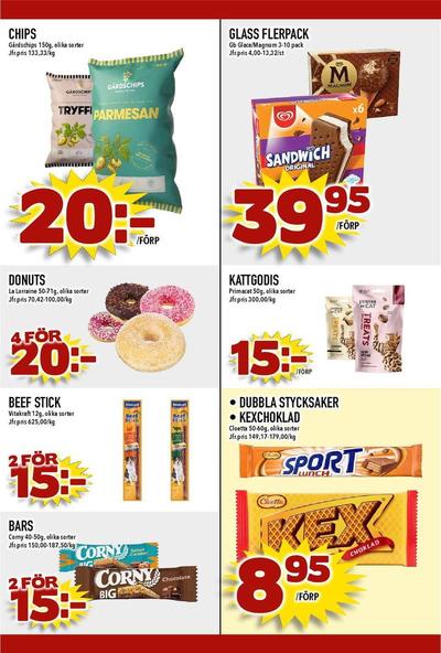 MatDax reklamblad i vecka 36 sida 23