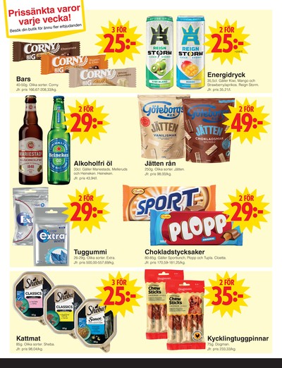 Matöppet reklamblad i vecka 36 sida 3