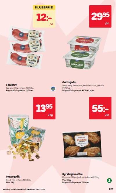 Hemköp reklamblad i vecka 36 sida 2