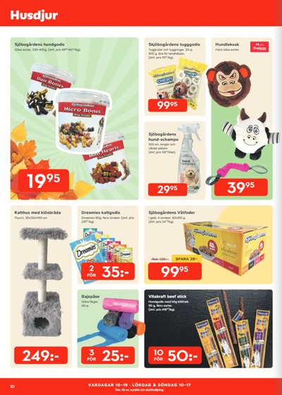 Bo Ohlsson reklamblad i vecka 36 sida 10