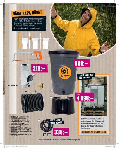 Hornbach reklamblad i vecka 37 sida 11