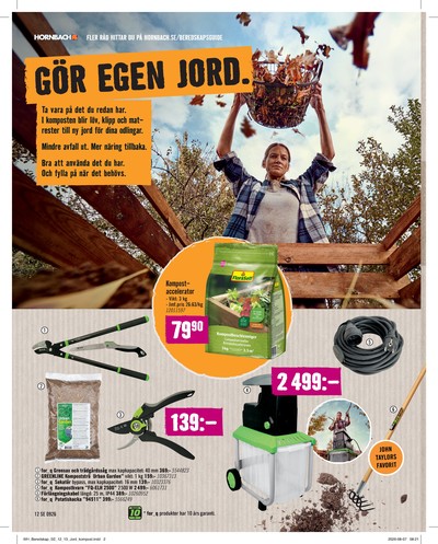 Hornbach reklamblad i vecka 37 sida 12