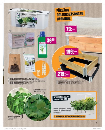 Hornbach reklamblad i vecka 37 sida 15