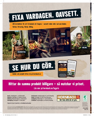 Hornbach reklamblad i vecka 37 sida 20