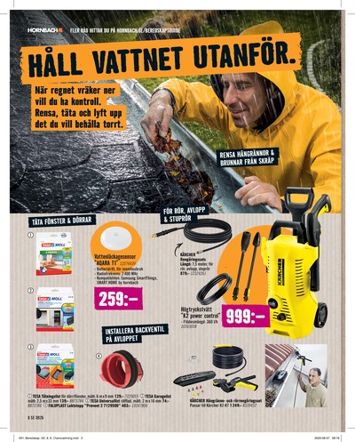 Hornbach reklamblad i vecka 37 sida 8