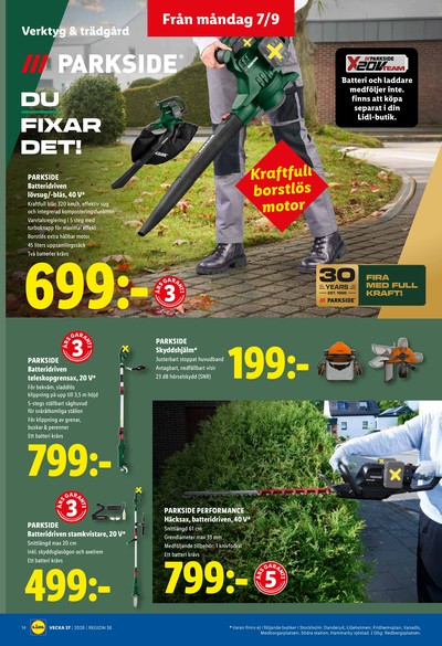 Lidl reklamblad i vecka 37 sida 17