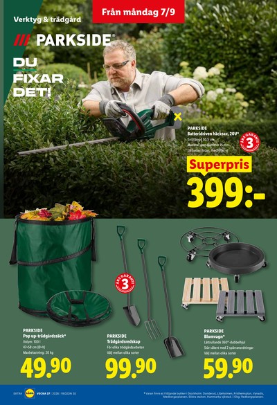 Lidl reklamblad i vecka 37 sida 19