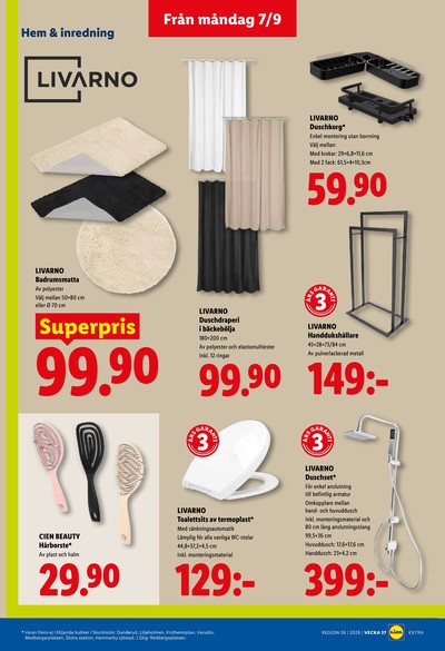 Lidl reklamblad i vecka 37 sida 21
