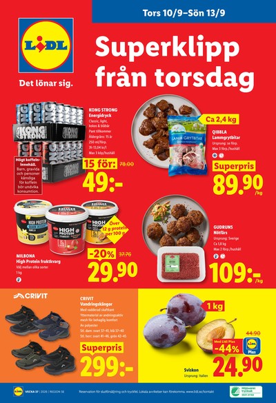 Lidl reklamblad i vecka 37 sida 29